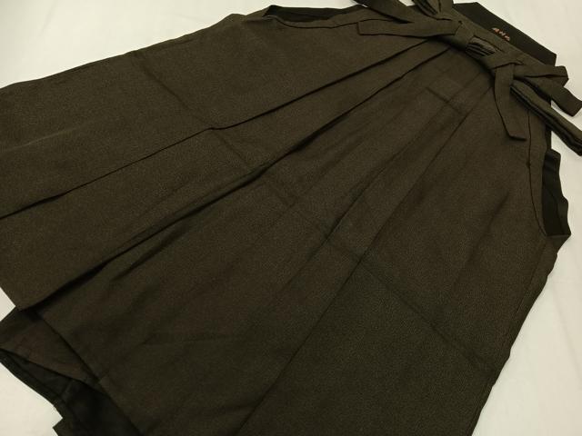 平和屋着物●男性　馬乗り袴　吉祥文様　正絹　逸品　CAAZ9968vp