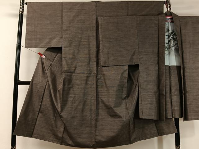 平和屋着物●男性　本場大島紬　アンサンブル　9マルキ　正絹　逸品　CAAZ9982vp