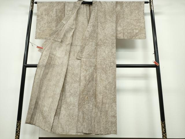 平和屋着物∴夏物　男性　浴衣　有松鳴海絞り　三浦絞り　綿　逸品　CABA0506ng_2