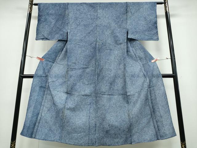 平和屋着物∴夏物　男性　浴衣　有松鳴海絞り　三浦絞り　綿　逸品　CABA0507ng_1