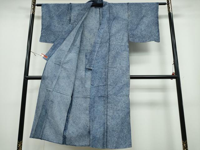 平和屋着物∴夏物　男性　浴衣　有松鳴海絞り　三浦絞り　綿　逸品　CABA0507ng_2