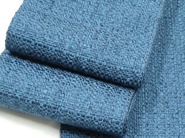 平和屋着物●男性　本場筑前博多織　角帯　霞文　正絹　逸品　CABA0999hy