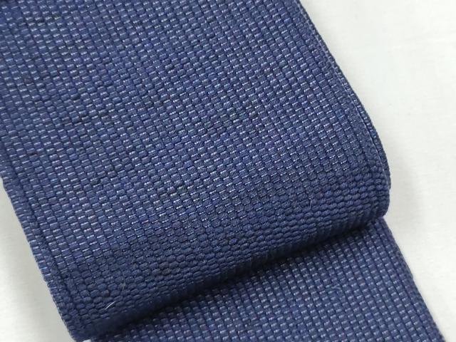 平和屋着物●男性　本場筑前博多織　角帯　霞文　村田金平作　証紙付き　正絹　逸品　CABA1001hy