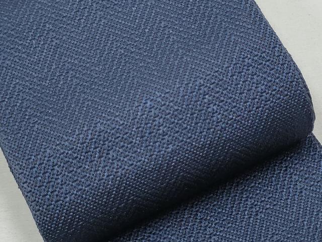 平和屋着物●男性　本場筑前博多織　角帯　霞文　寺嶋織物監修　証紙付き　正絹　逸品　CABA1010hy