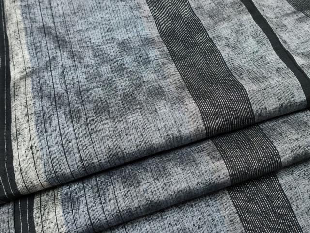 平和屋着物●上質な紬　間道　正絹　逸品　CABA1199hy