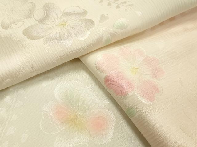 平和屋着物●長襦袢　袷　辻が花地紋　絞り　暈し染め　正絹　逸品　未使用　CABA1435gh