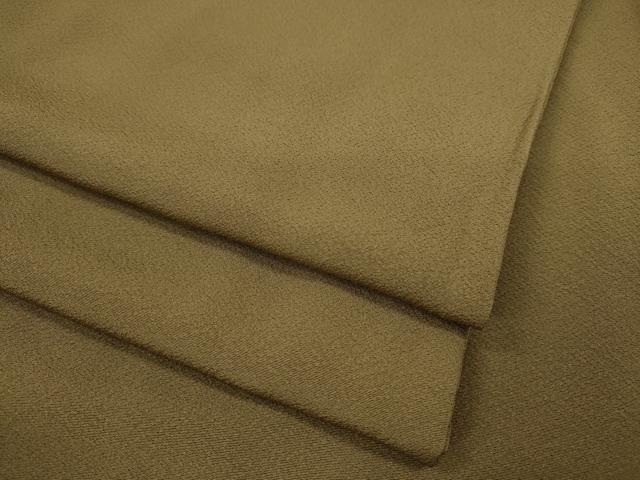 平和屋着物●上質な色無地　桑染色　正絹　逸品　CABA1746ut