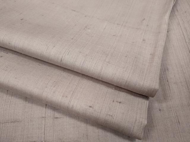 平和屋着物●結城紬　白藤色　正絹　逸品　CABA1779ut