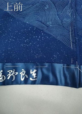 平和屋着物○訪問着 作家物 道長立波枝垂れ花文 仮絵羽