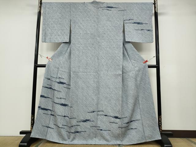 平和屋着物●訪問着　総絞り　霞文　正絹　逸品　CABA1954ut