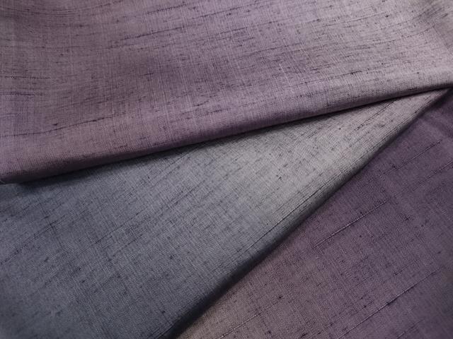 平和屋着物●上質な紬　霞間道　正絹　逸品　未使用　CABA1994ut