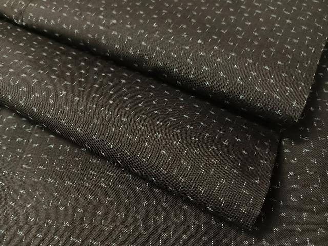 平和屋着物●男性　本場大島紬　絣文様　正絹　逸品　CABA4624vp