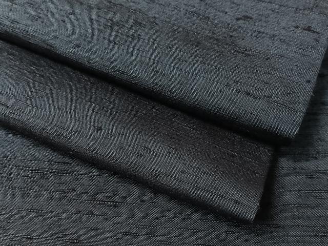 平和屋着物●男性　紬　留紺色　正絹　逸品　CABA4626vp