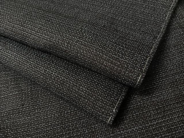 平和屋着物●男性　本場結城紬　100亀甲　総詰め　正絹　逸品　未使用　CABA4657vp