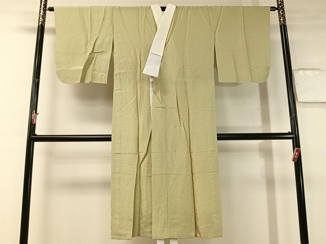 平和屋着物●長襦袢　無双仕立て　小花尽くし　正絹　逸品　未使用　CABA4682vp