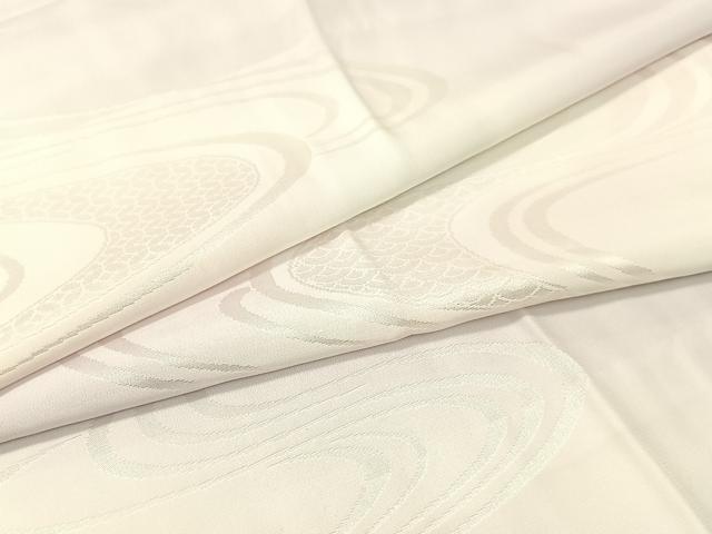 平和屋着物●長襦袢　無双仕立て　流水地紋　暈し染め　正絹　逸品　CABA4779vp