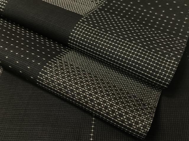 平和屋着物●本場大島紬　9マルキ　吉祥間道　正絹　逸品　CABA4789vp