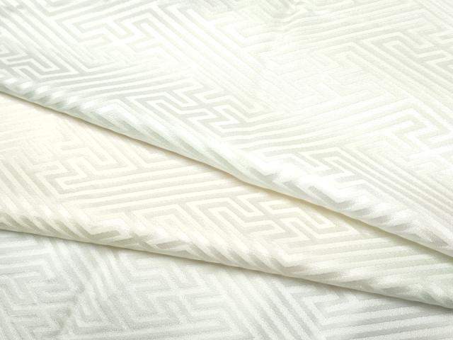 平和屋着物●長襦袢　無双仕立て　紗綾型地紋　暈し染め　正絹　逸品　未使用　CABA4819hy