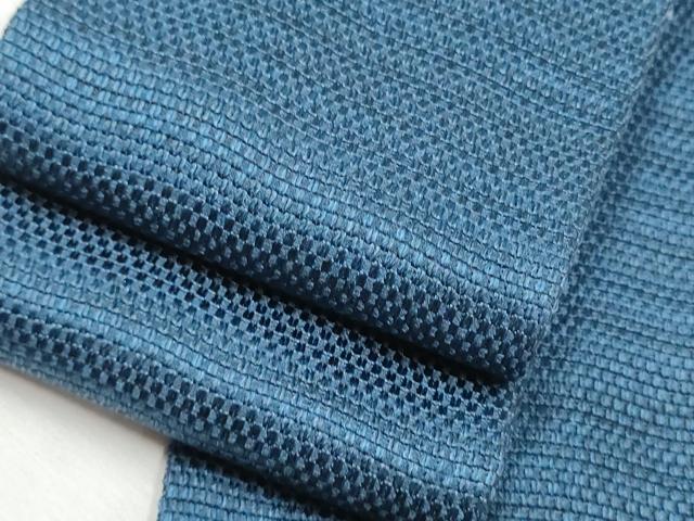 平和屋着物●男性　本場筑前博多織　角帯　霞文　正絹　逸品　CABA4904hy