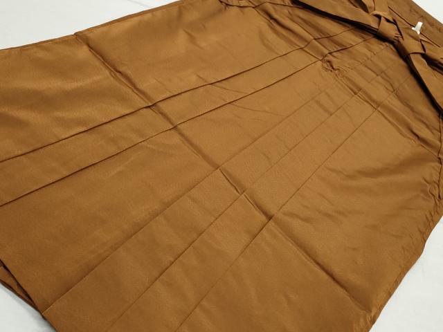 平和屋着物●男性　馬乗り袴　渋紙色　洗える着物　CABA6027vf