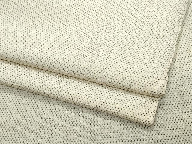 平和屋着物●本塩沢　十字絣　正絹　逸品　CABA6131vf