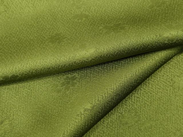 平和屋着物●長襦袢　袷　舞花地紋　青丹色　正絹　逸品　CABA8280ut