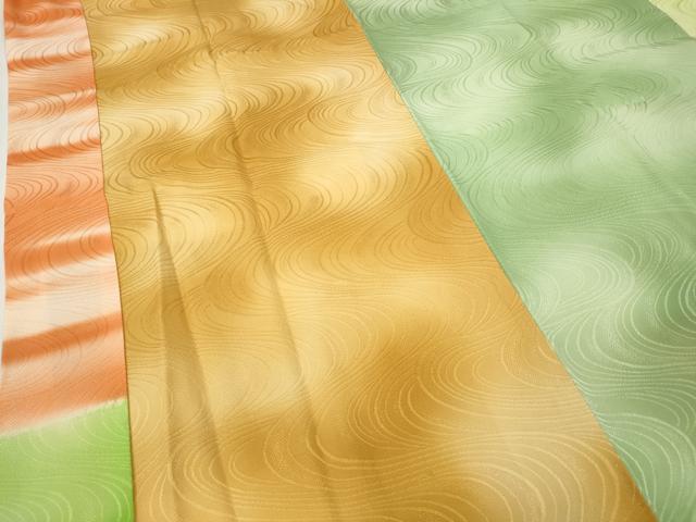 平和屋着物○長襦袢 袷 霞文 正絹 逸品 CABA8352ut