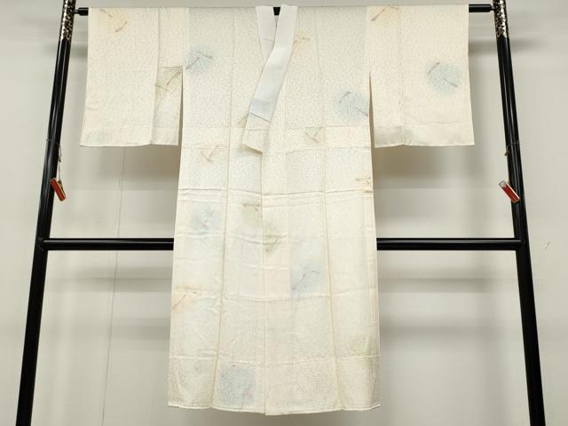 平和屋着物●長襦袢　無双仕立て　瓢箪花文　暈し染め　正絹　逸品　CABA8358ut 平和屋着物○長襦袢 無双仕立て 瓢箪花文 暈し染め 正絹 逸品