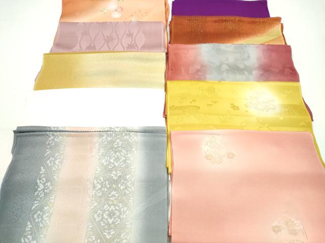 平和屋着物★和装小物　帯揚げ10枚セット　丹後ちりめん　正絹　逸品　CABA9317ju