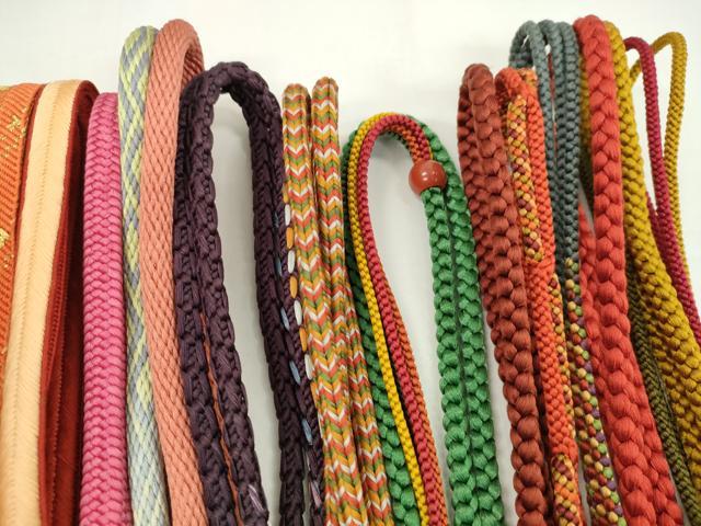 平和屋着物●和装小物　帯締め20本セット　高麗組　冠組　礼装用　大和組　丸源氏組　金糸　未使用あり　逸品　CABA9582ju