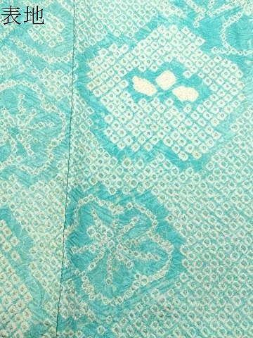 平和屋着物[]七五三　女の子　７歳　祝着　四つ身　総絞り　鼓舞梅文　逸品　CABA9680gh_8