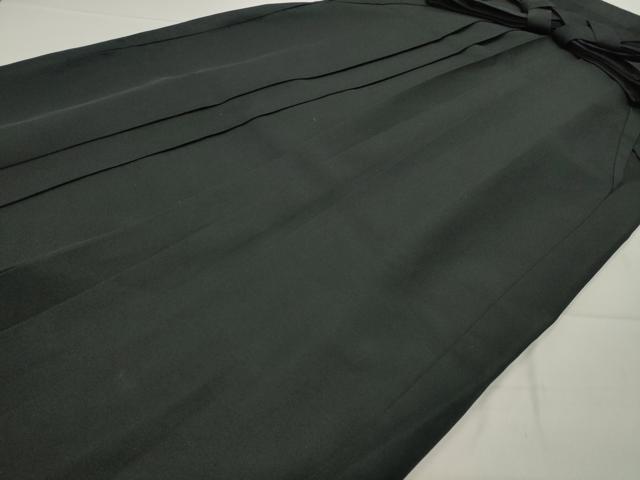 平和屋着物●男性　馬乗り袴　黒色　洗える着物　CABB0350gh