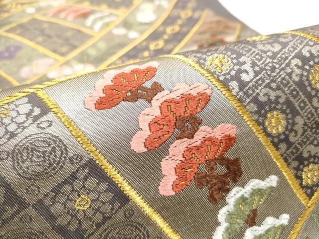 平和屋着物○皇室献上作家 北出与三郎 六通柄 本袋帯