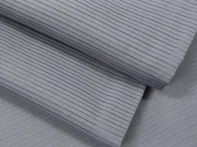 平和屋着物＊夏物　色無地　絽　鈍色　洗える着物　CABB2068ze