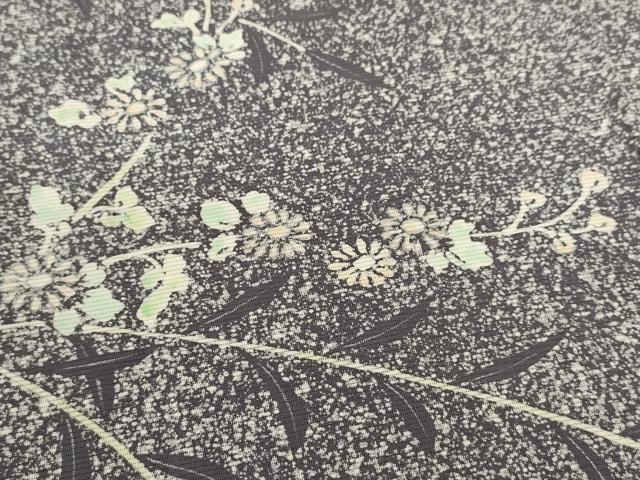平和屋着物＊夏物　訪問着　絽　枝花文　たたき染め　正絹　逸品　CABB2320ze 平和屋着物＊夏物 訪問着 絽 枝花文 たたき染め 正絹 逸品 CABB2320ze