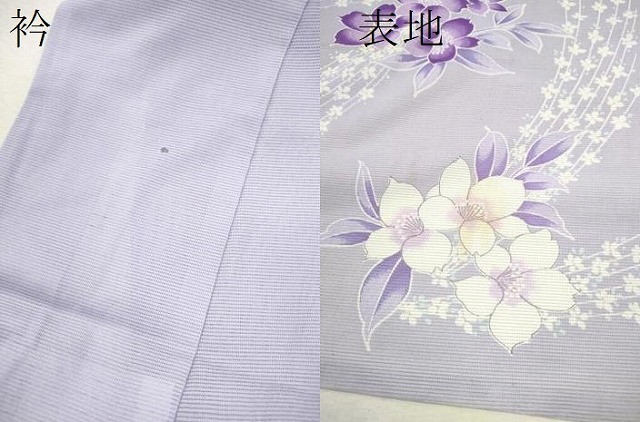 平和屋着物＊夏物　訪問着　絽　草花文　洗える着物　CABB2350ze_7