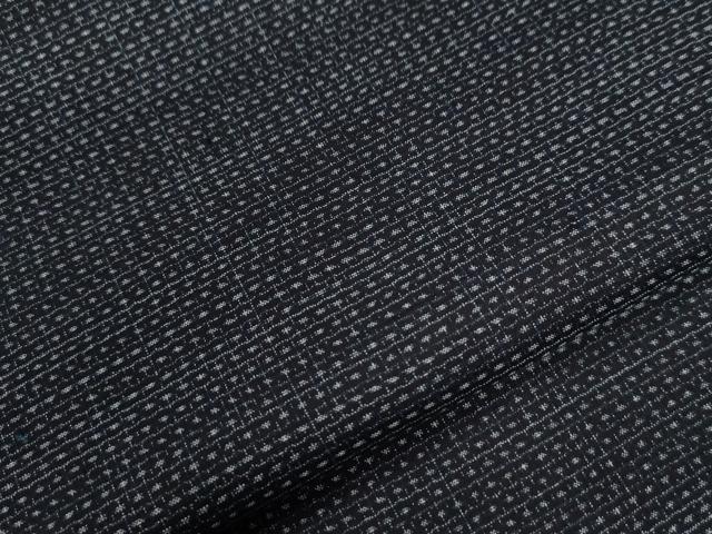 平和屋着物●男性　本場大島紬　アンサンブル　80亀甲　総詰め　正絹　逸品　CABB4471yc_3