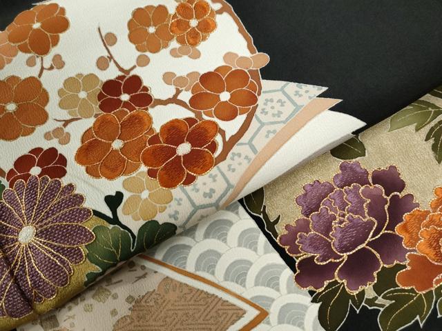 平和屋着物●創業460年・千總　黒留袖　駒刺繍　鬘帯吉祥草花丸文　金彩　大丸扱い　正絹　逸品　CABB4506yc_5
