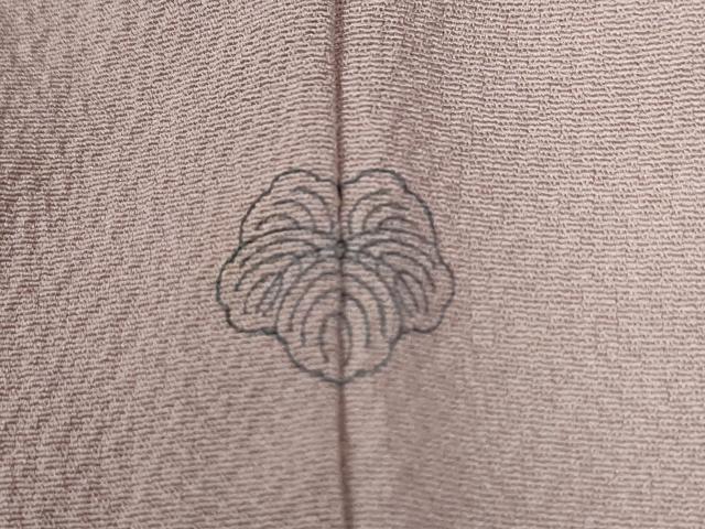 平和屋着物●訪問着　鴛鴦草花文　暈し染め　金彩　正絹　逸品　CABB4523yc_7