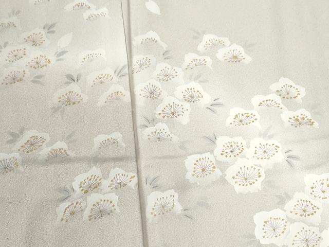 平和屋着物●訪問着　作家物　桜　暈し染め　金彩　正絹　逸品　CABB4738yc_2