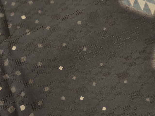 平和屋着物●男性　小紋　胴抜き仕立て　菱吉祥文　洗える着物　CABB4756yc 平和屋着物○男性 小紋 胴抜き仕立て 菱吉祥文 洗える着物 CABB4756yc