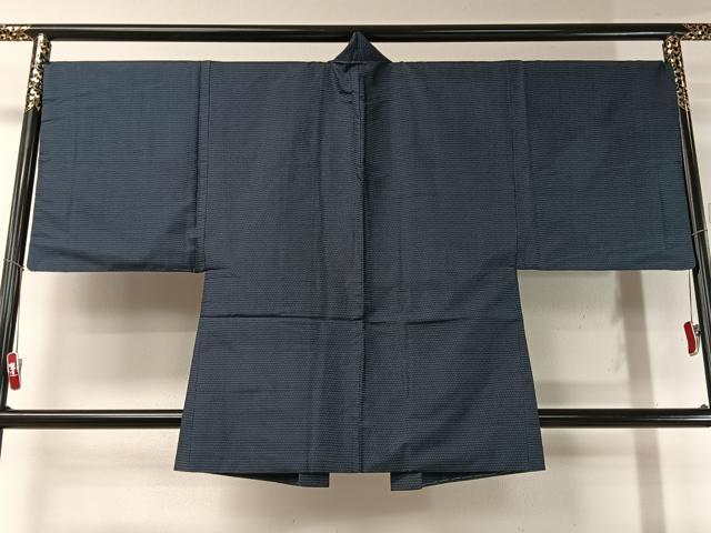 平和屋着物●男性　本場大島紬　アンサンブル　100亀甲　総詰め　正絹　逸品　CABB5078vp_6