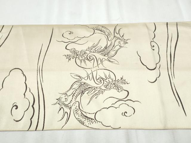 平和屋着物○六通柄 本袋帯 雲龍 正絹 逸品 CABB5956hyの通販はau PAY
