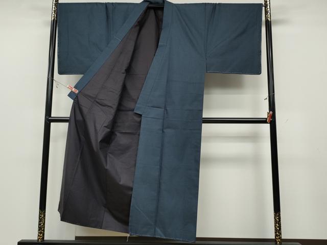 平和屋着物●男性　本場大島紬　アンサンブル　100亀甲　総詰め　正絹　逸品　未使用　CABB6355ut_1