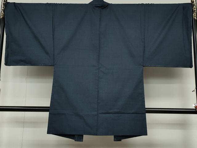 平和屋着物●男性　本場大島紬　アンサンブル　100亀甲　総詰め　正絹　逸品　未使用　CABB6355ut_6