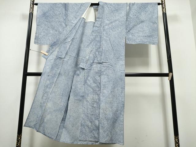 平和屋着物∴夏物　男性　浴衣　有松鳴海絞り　三浦絞り　綿　逸品　CABB6442ng_1