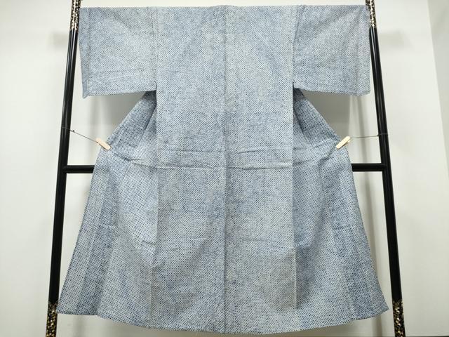 平和屋着物∴夏物　男性　浴衣　有松鳴海絞り　三浦絞り　綿　逸品　CABB6469ng_1