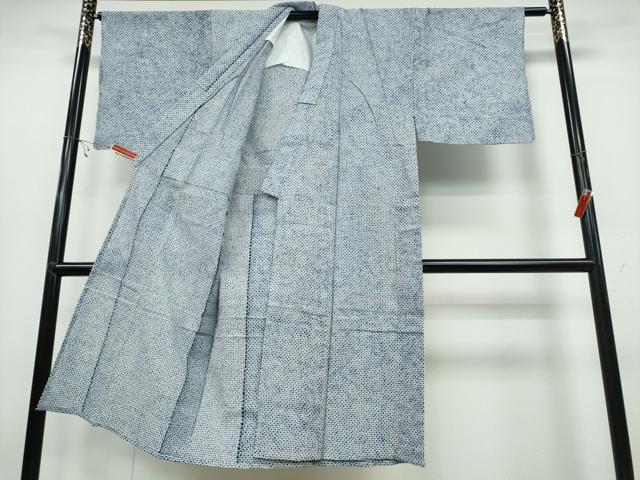平和屋着物∴夏物　男性　浴衣　有松鳴海絞り　三浦絞り　綿　逸品　CABB6602ng_2