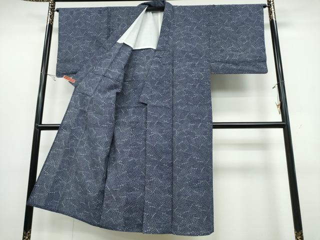 平和屋着物∴夏物　男性　浴衣　型染め　絵巻吉祥文　綿　逸品　CABB6621ng_2