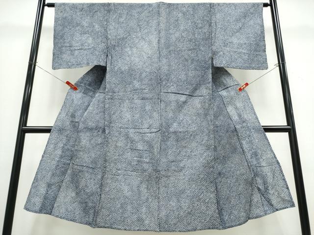 平和屋着物∴夏物　男性　浴衣　有松鳴海絞り　三浦絞り　綿　逸品　CABB6630ng